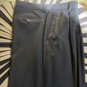 Pinstripe dress pants